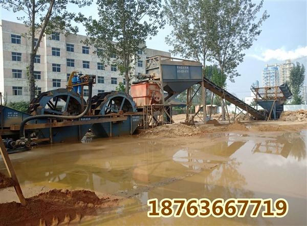 石粉沙洗沙机 河沙水洗机械生产线制砂设备生产价格